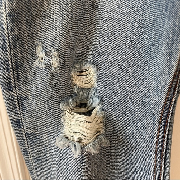 One Teaspoon NWT SAINTS Low-slung Drop Crotch Distressed Boyfriend Jeans 4 - Picture 10 of 13